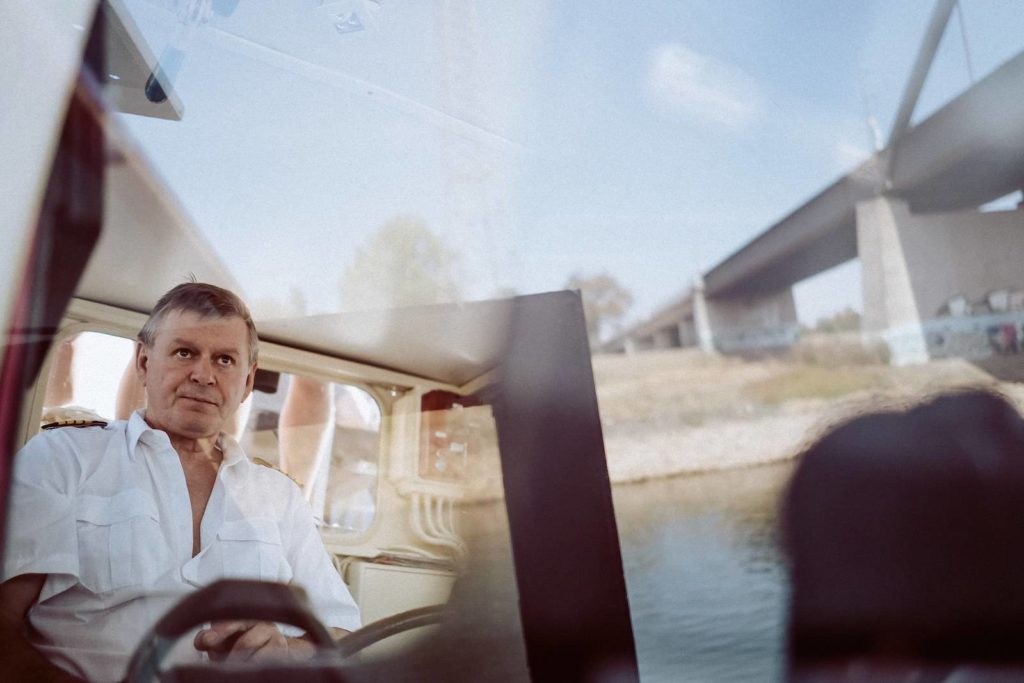 Reportagefotografie im Hafen Mannheim auf dem Boot Kurpfalz