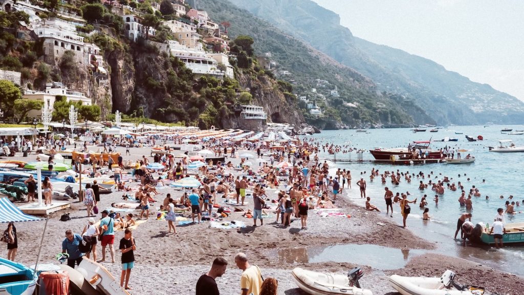 positano italy amalfi beach