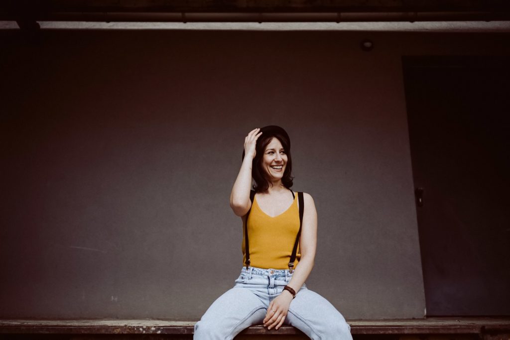 Portraitfotograf in Heidelberg, Portraits mit Susan in der Bahnstadt