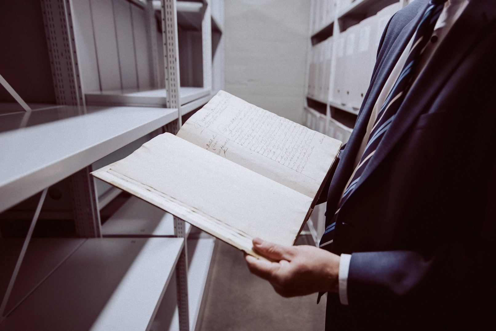Alte Bücher im Mannheimer Stadtarchiv