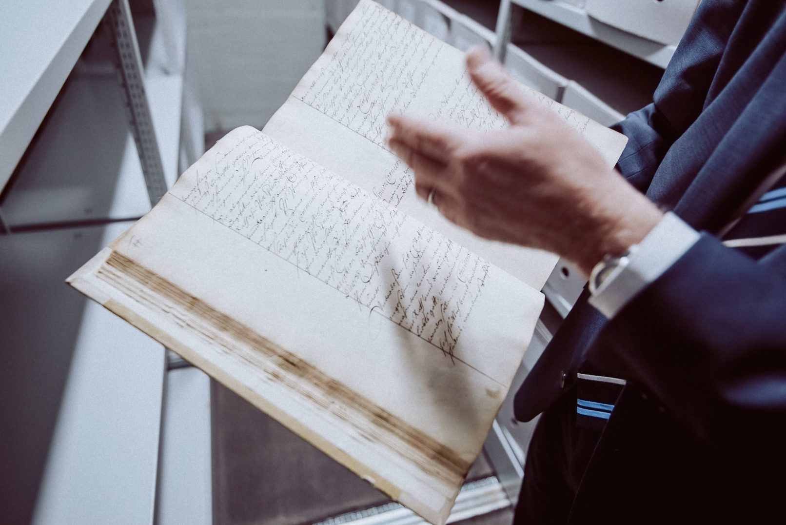 Fotoreportage Im Mannheimer Stadtarchiv