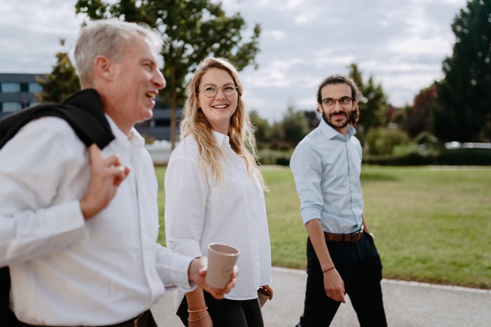 Employer Branding Fotografie Mitarbeiter in der Pause